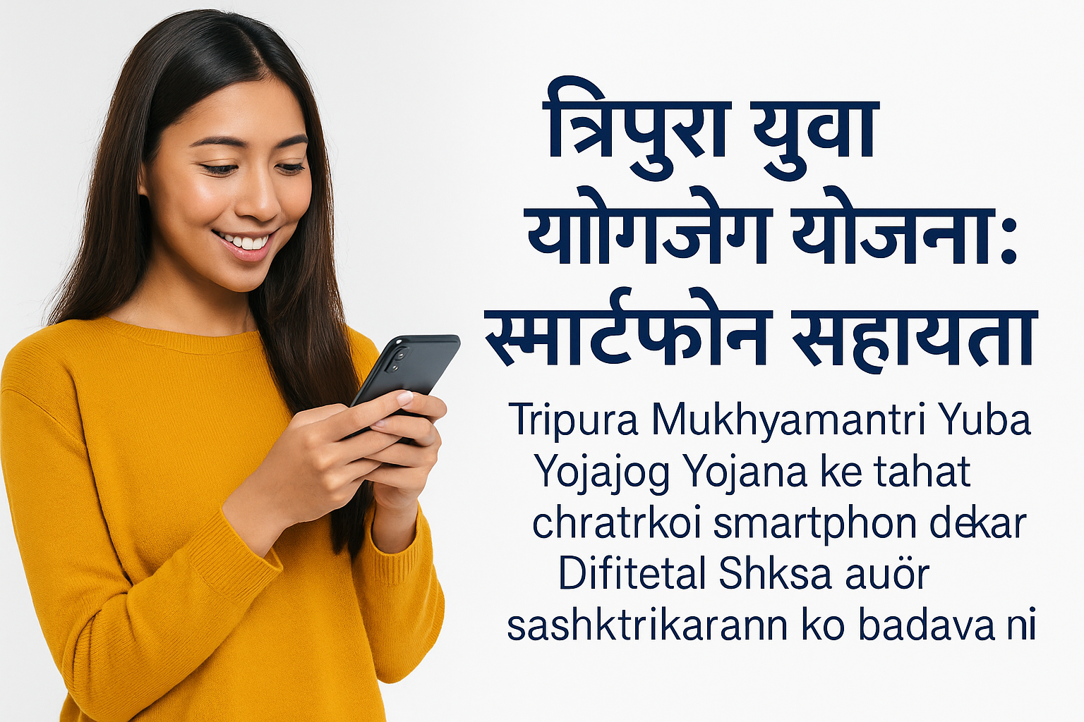 Tripura Mukhyamantri Yuba Yogajog Yojana