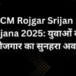 CM Rojgar Srijan Yojana 2025: युवाओं को स्वरोजगार का सुनहरा अवसर