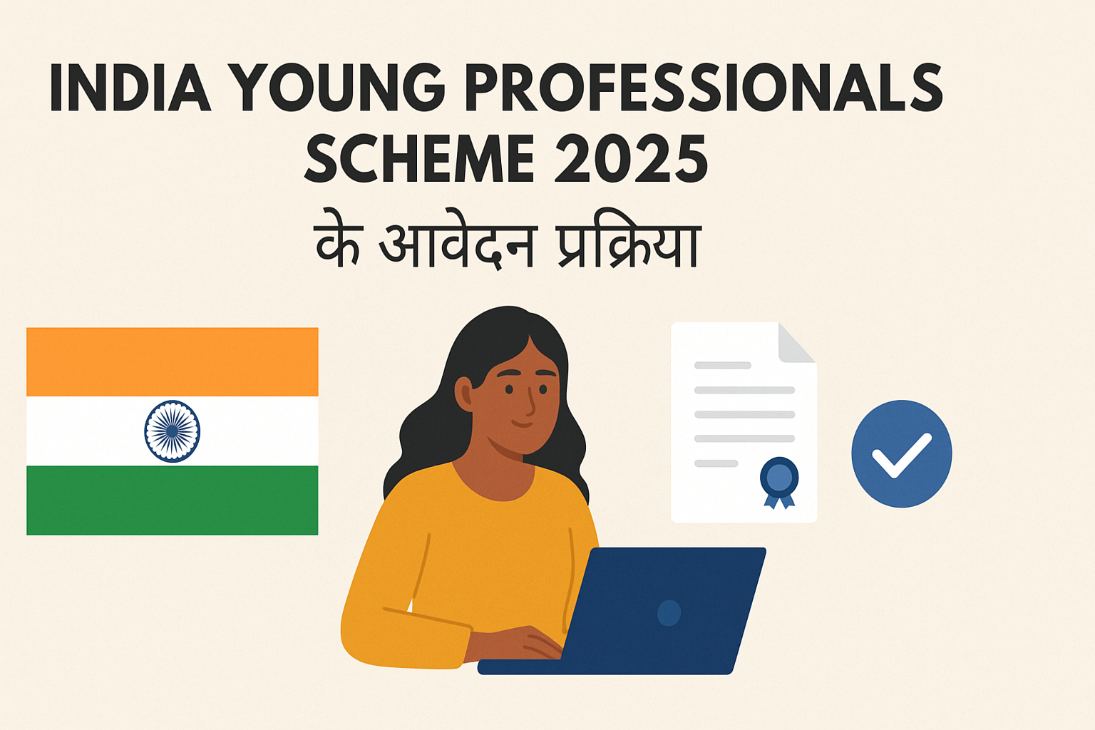 India Young Professionals Scheme 2025 के आवेदन प्रक्रिया