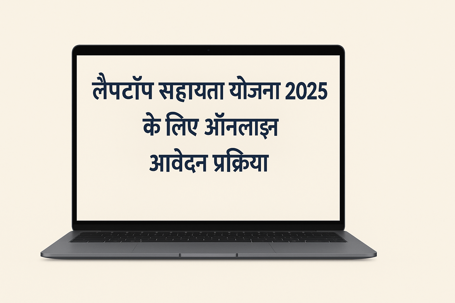 Laptop Sahay Yojana 2025 के लिए ऑनलाइन आवेदन प्रक्रिया