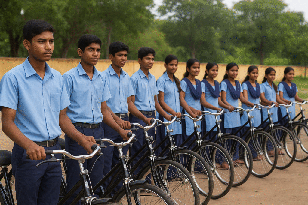 Madhya Pradesh Cycle Distribution Yojana शिक्षा का रफ्तार भरा सफर