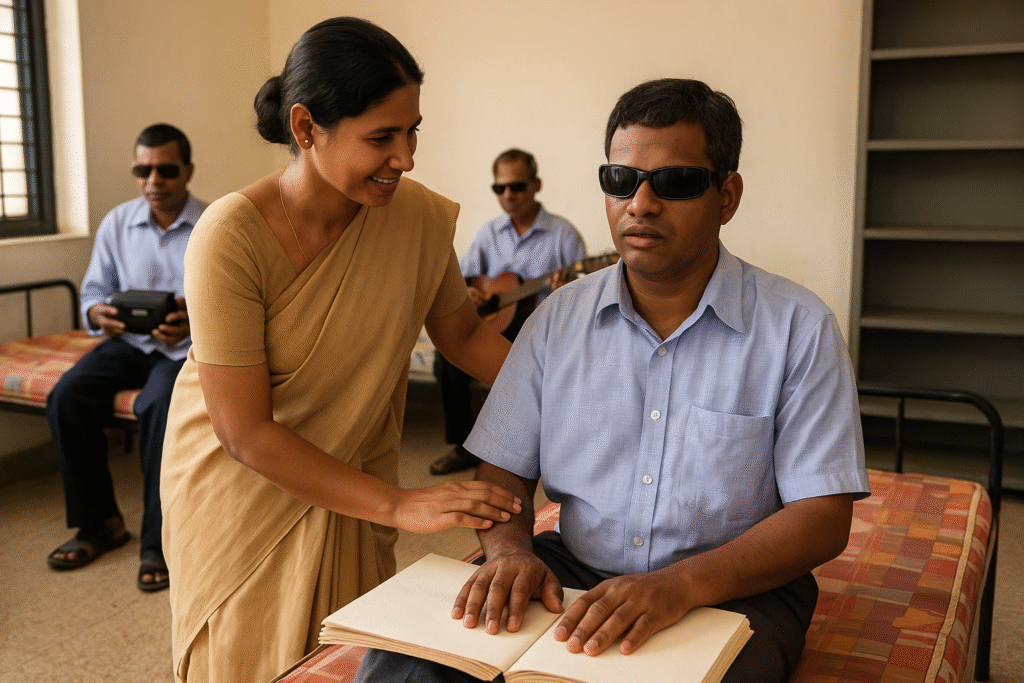 Puducherry Home for Visually Challenged Person Yojana