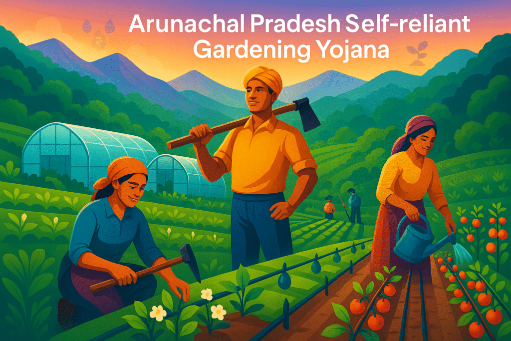 Arunachal Pradesh Self-reliant gardening Yojana हरित समृद्धि की ओर एक कदम