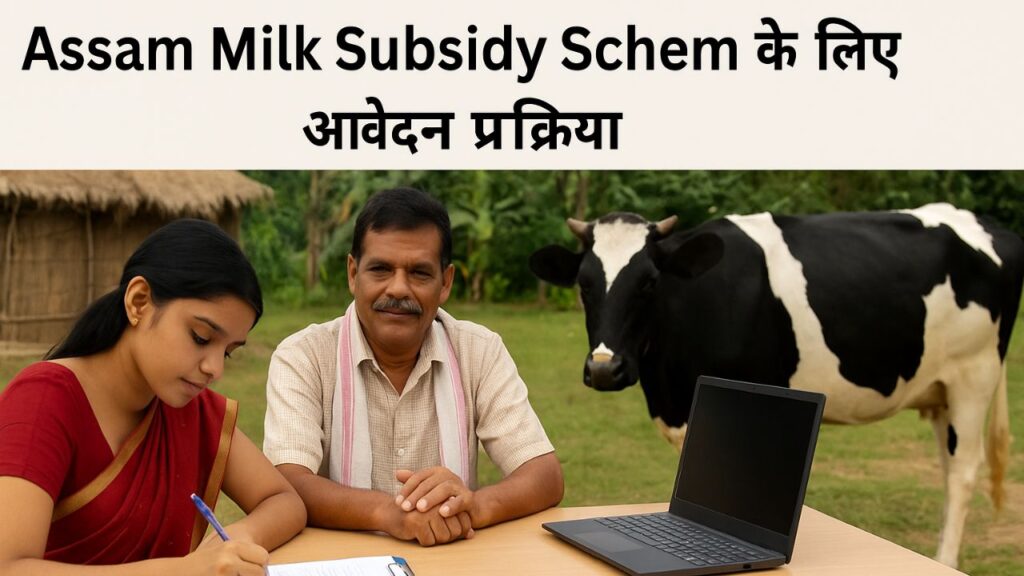 Assam Milk Subsidy Scheme के लिए आवेदन प्रक्रिया