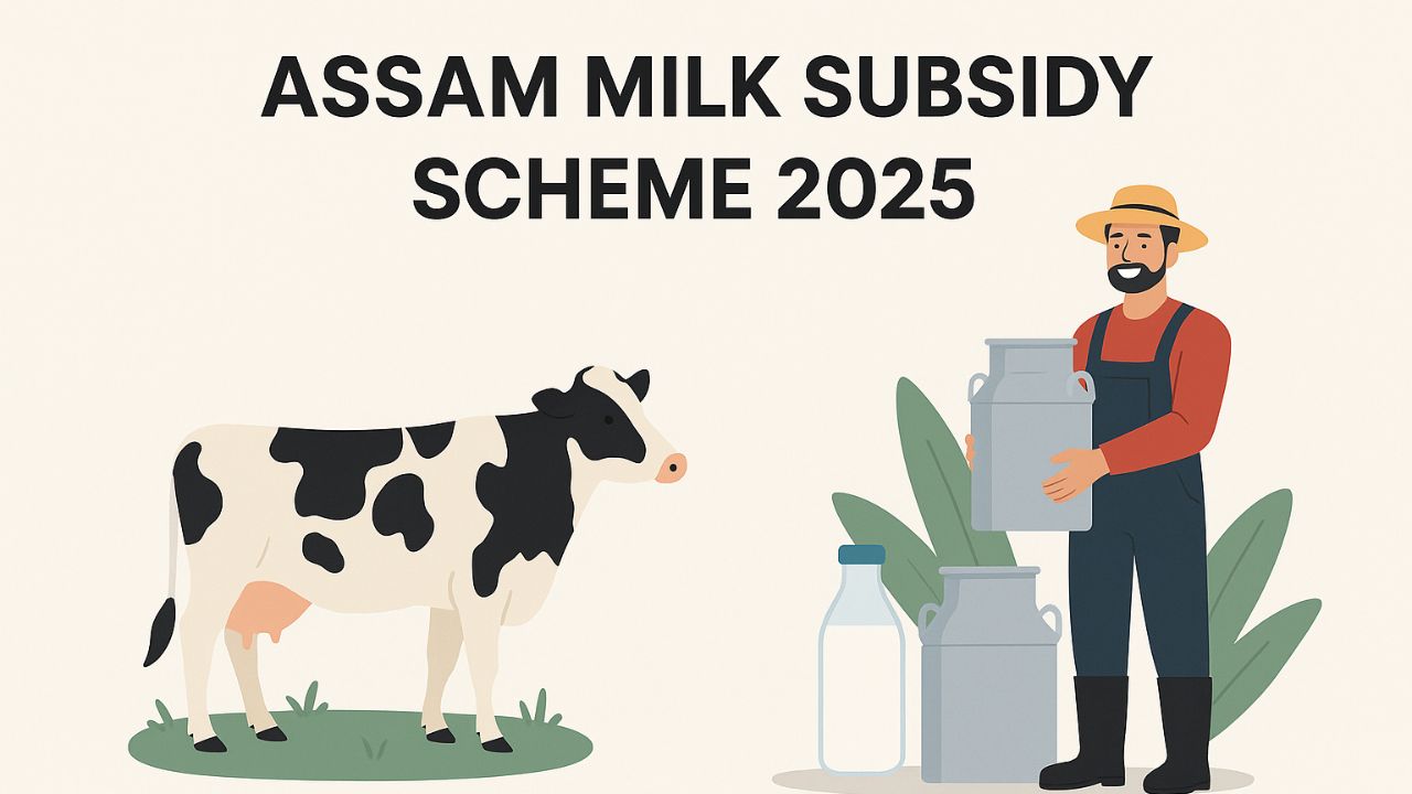 Assam Milk Subsidy Scheme 2025: ऑनलाइन आवेदन कर पाएं सब्सिडी राशि
