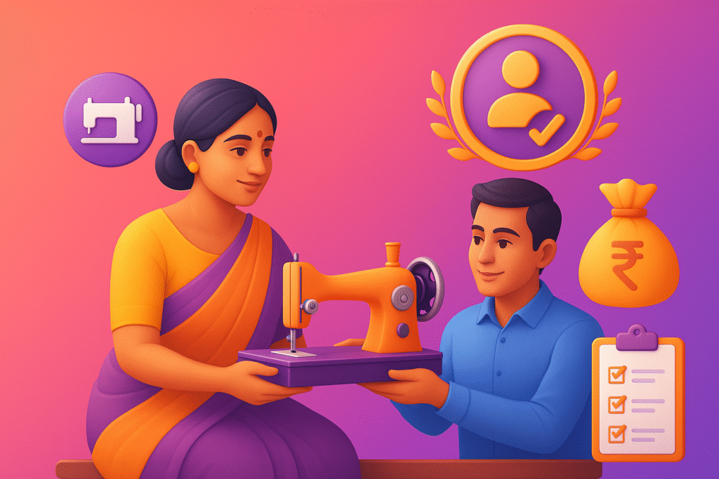 Chhattisgarh Unorganized Workers Sewing Machine Assistance Yojana