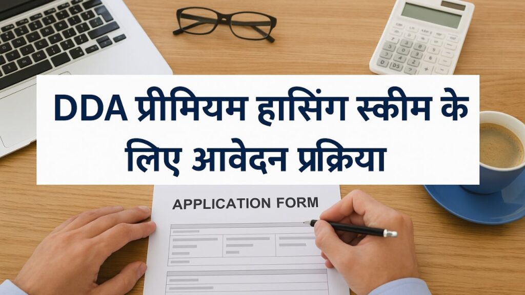 DDA Premium Housing Scheme के लिए आवेदन प्रक्रिया
