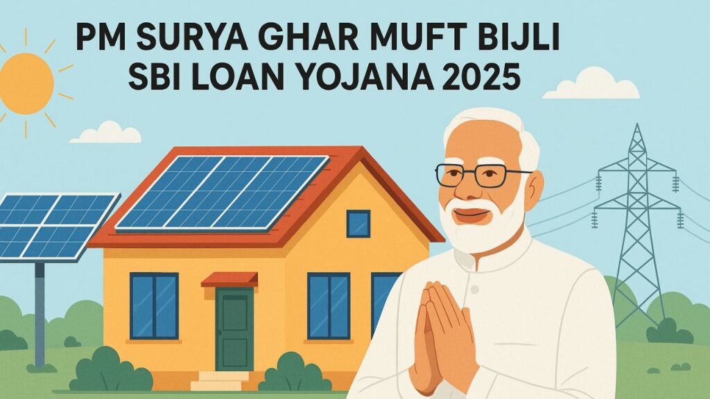 PM Surya Ghar Muft Bijli SBI Loan Yojana 2025: जानें ब्याज दर, पात्रता और आवेदन प्रक्रिया