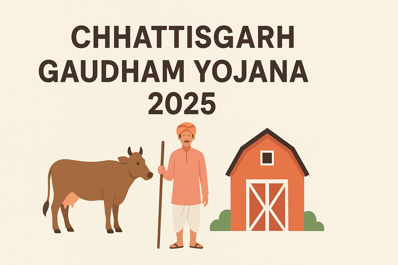 Chhattisgarh Gaudham Yojana 2025 – पशुधन सुरक्षा, नस्ल सुधार और ग्रामीण रोजगार का नया आधार