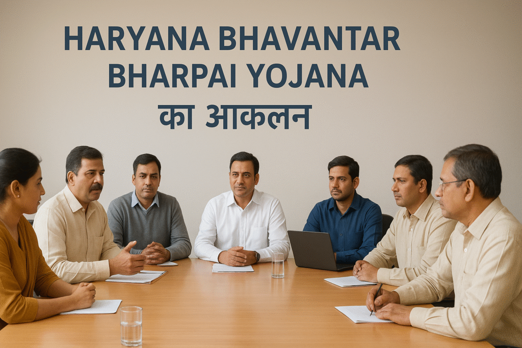 Haryana Bhavantar Bharpai Yojana का आंकलन