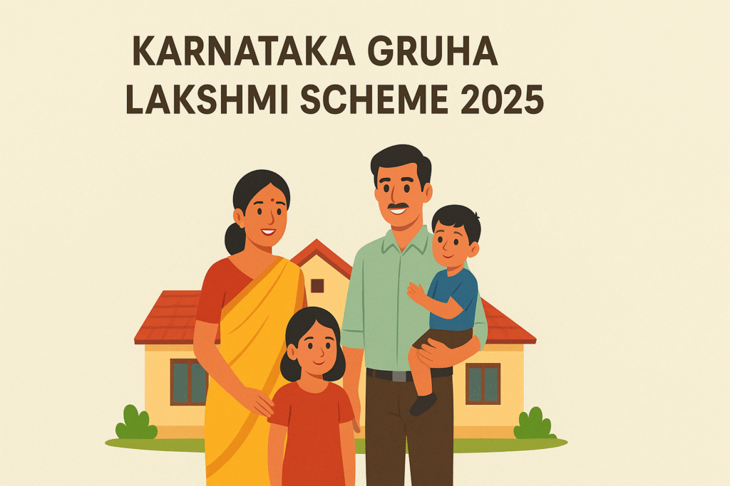 Karnataka Gruha Lakshmi Scheme 2025 – ऑनलाइन आवेदन, पात्रता व लाभ