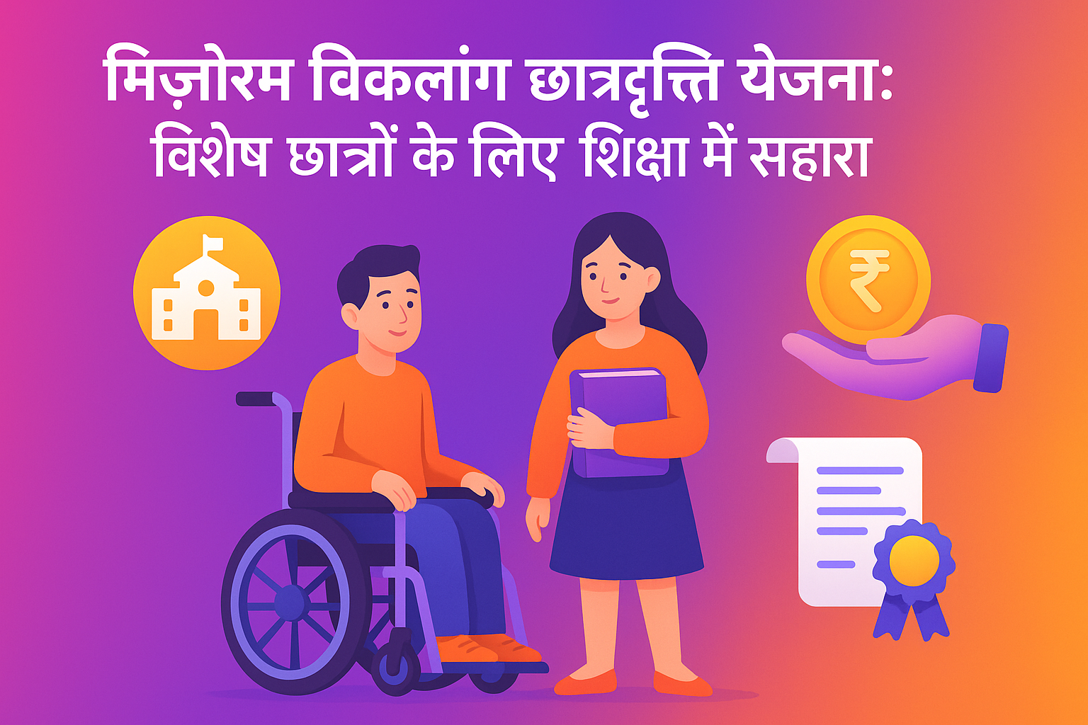 Mizoram Handicapped Students Stipend Yojana