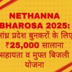 Nethanna Bharosa 2025: आंध्र प्रदेश बुनकरों के लिए ₹25,000 सालाना सहायता व मुफ्त बिजली योजना