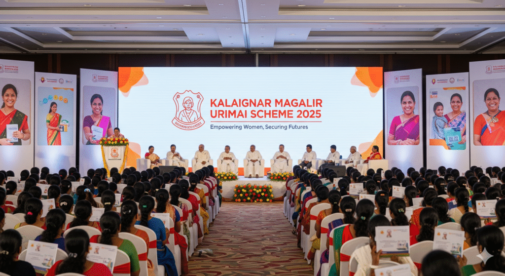 Kalaignar Magalir Urimai Scheme 2025 ₹1000 सहायता हेतु ऑनलाइन रजिस्ट्रेशन