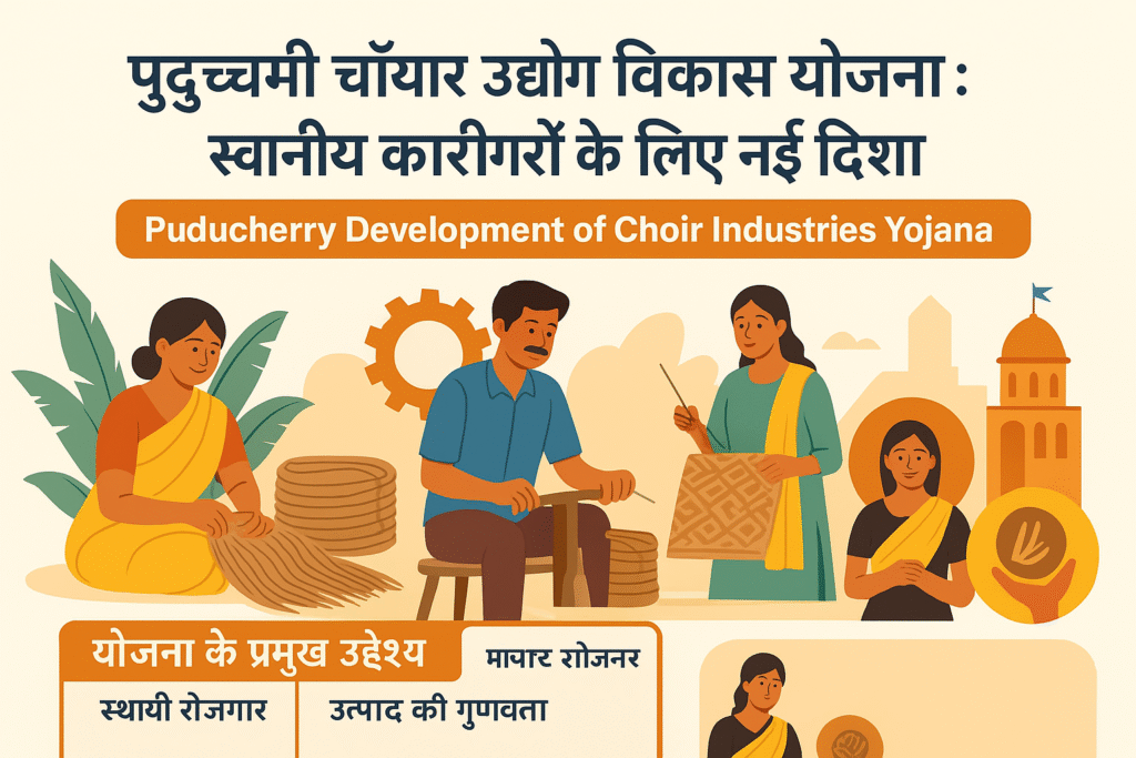 Puducherry Development of Choir Industries Yojana स्थानीय कारीगरों के लिए नई दिशा