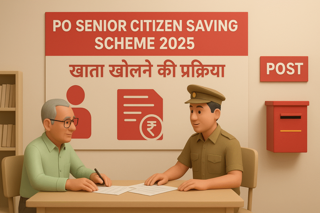 PO Senior Citizen Saving Scheme 2025 खाता खोलने की प्रक्रिया