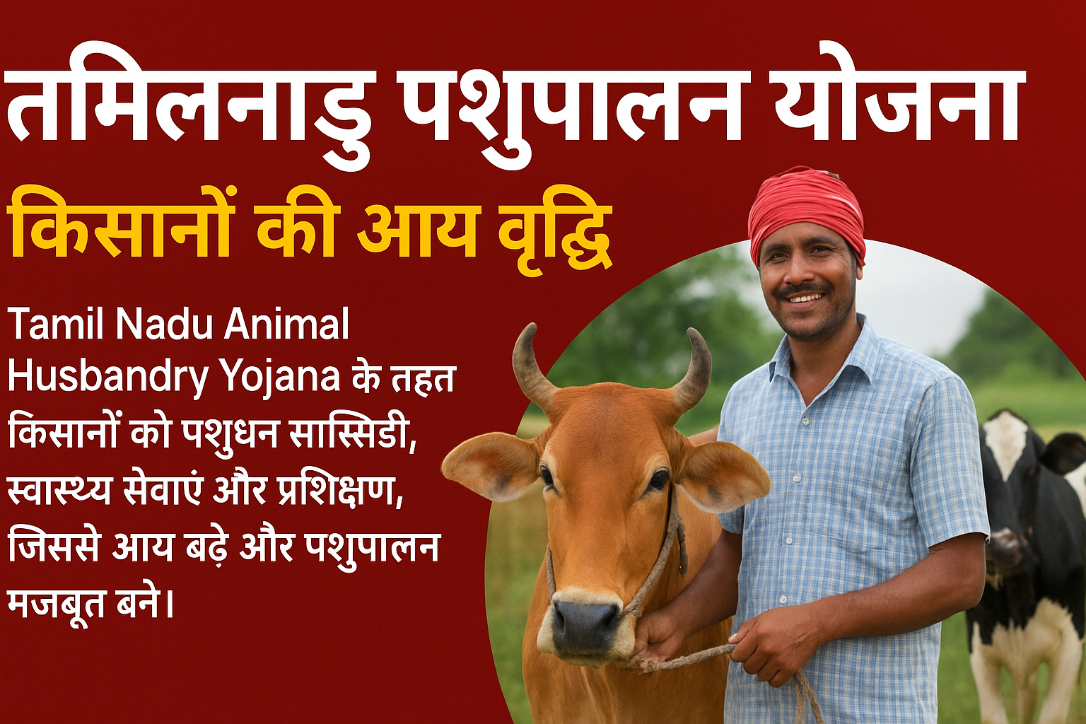 Tamil Nadu Animal Husbandry Yojana किसानों की आय बढ़ाने की सशक्त पहल