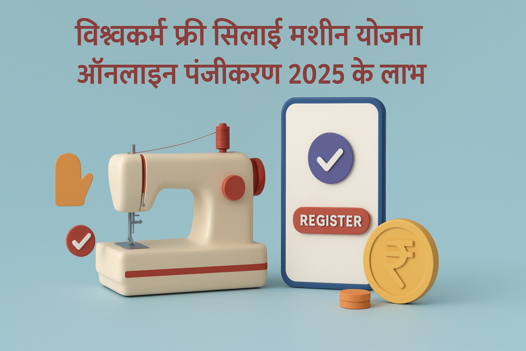 Vishwakarma Free Silai Machine Yojana Online Registration 2025