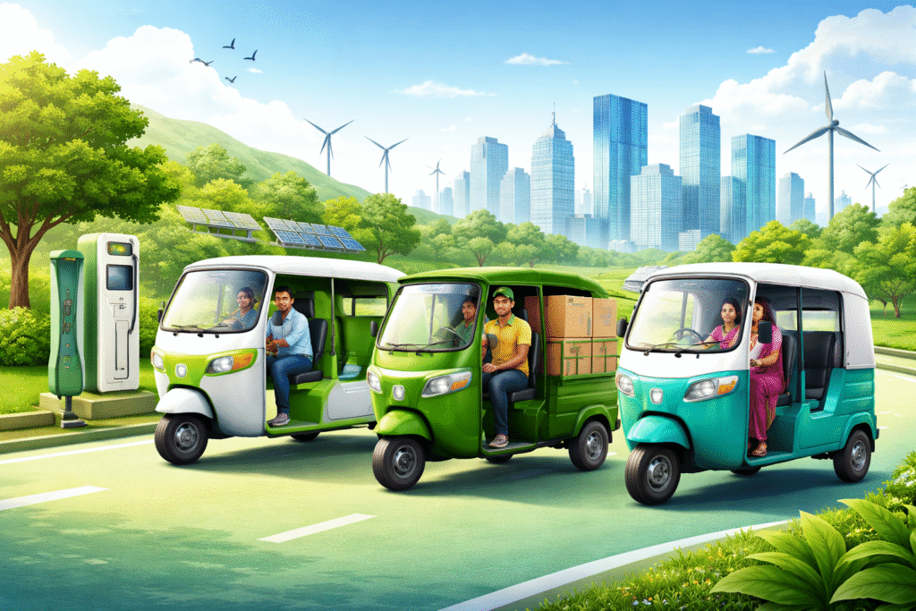 Gujarat Go Green Three Wheelers Yojana
