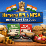 Haryana BPL & NFSA Ration Card List 2025