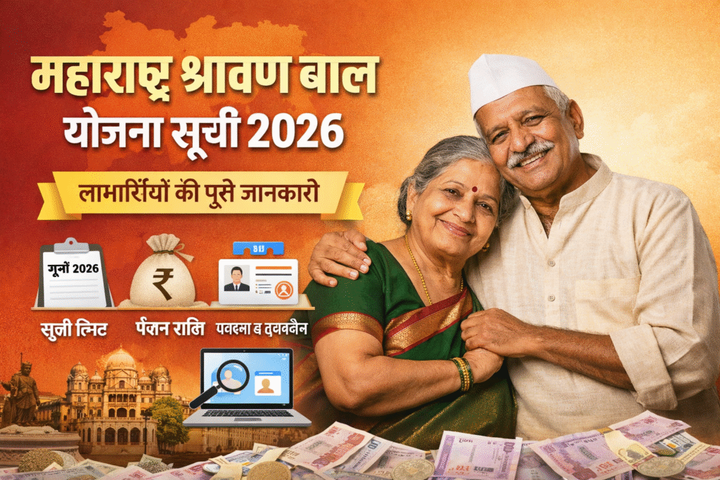 Maharashtra shravan bal yojana list 2026