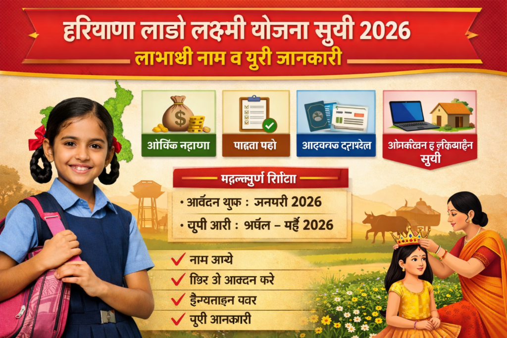 Haryana Lado Lakshmi Yojana