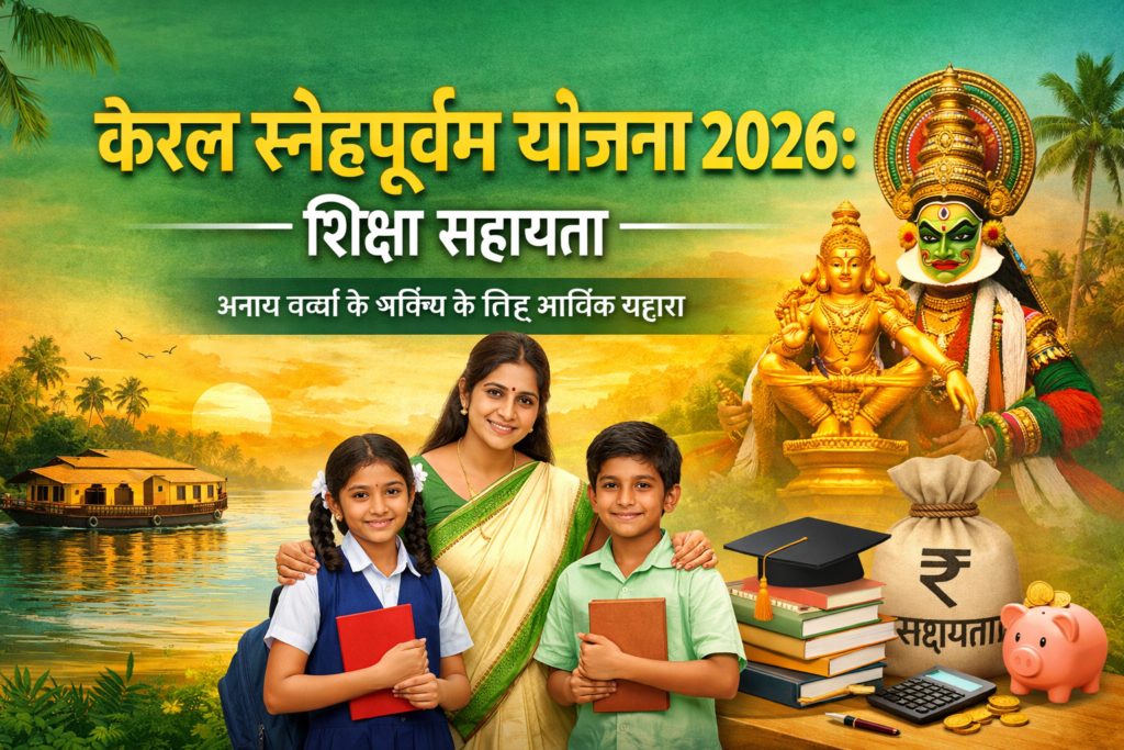Kerala Snehapoorvam Yojana 2026 शिक्षा के लिए आर्थिक सहारा
