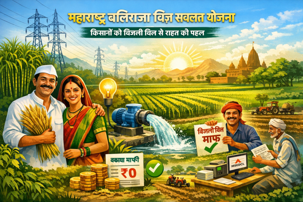 Maharashtra Baliraja Vij Savlat Yojana किसानों को बिजली बिल से राहत की पहल