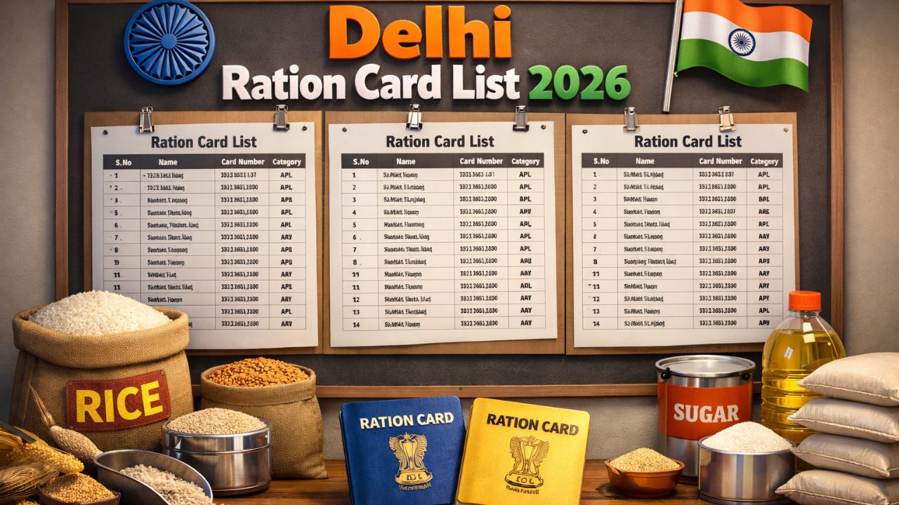 Delhi Ration Card List 2026