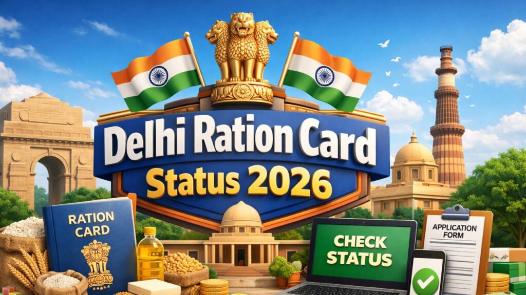 Delhi Ration Card Status 2026