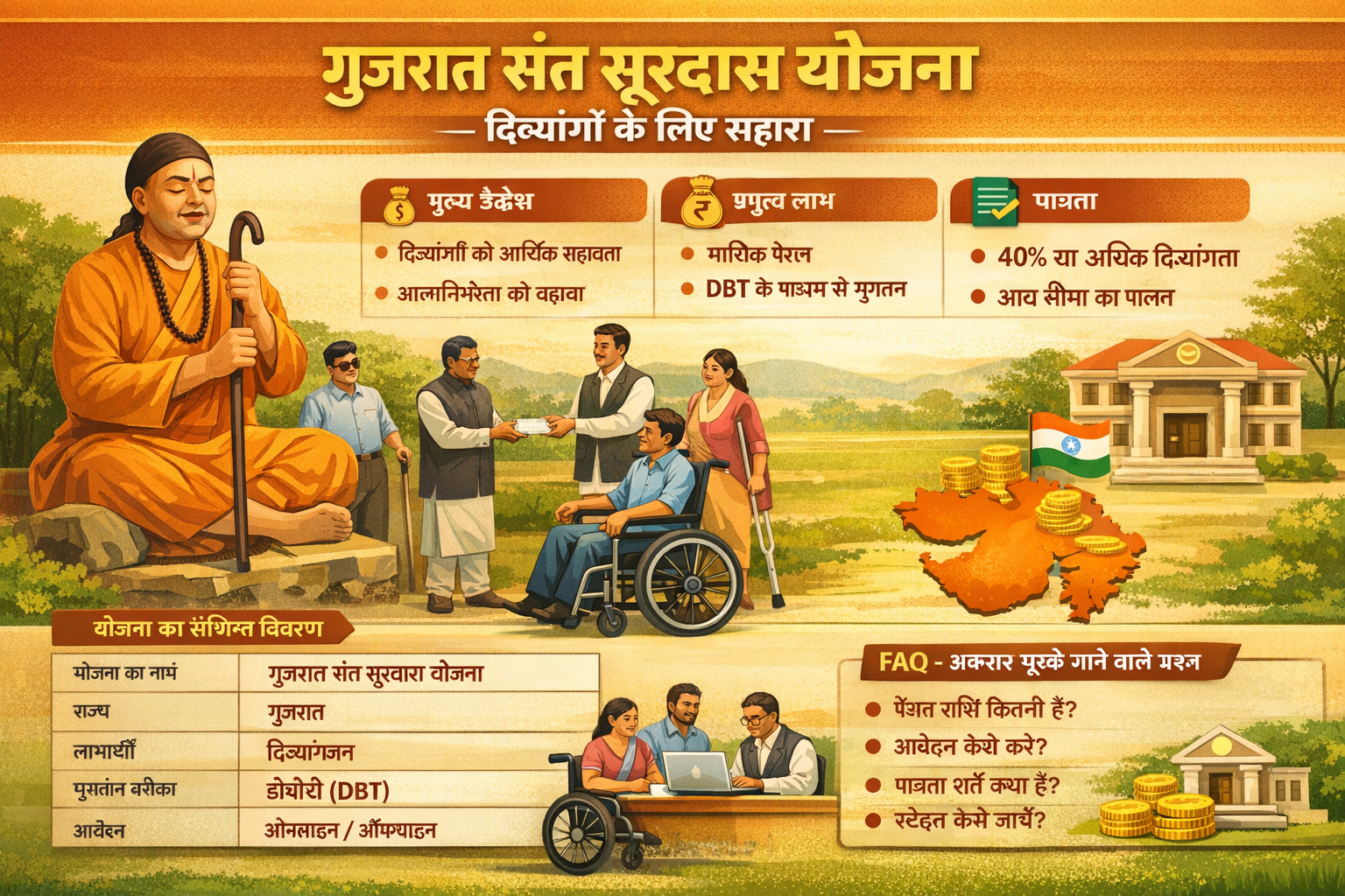 Gujarat Sant Surdas Yojana