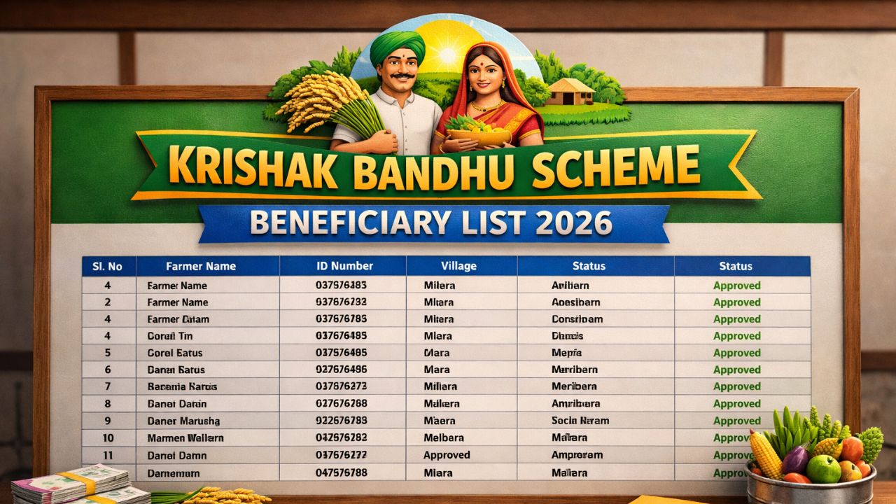 Krishak Bandhu Scheme Beneficiary List 2026
