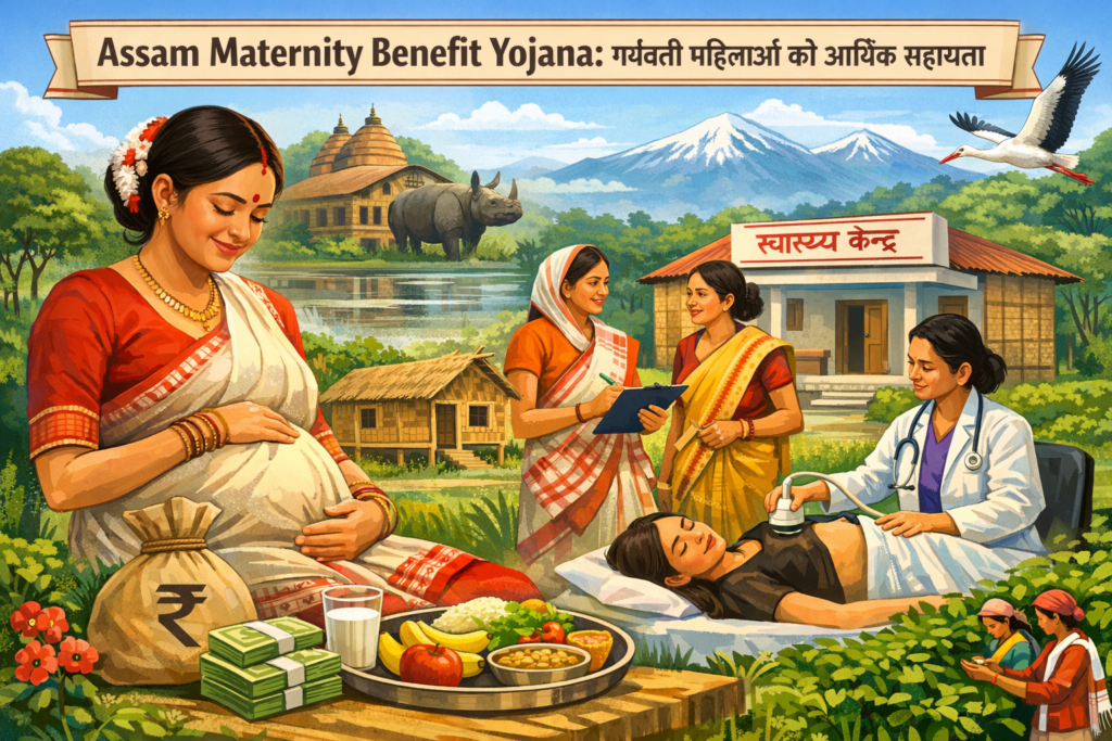 Assam Maternity Benefit Yojana गर्भवती महिलाओं को आर्थिक सहायता