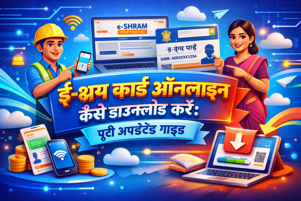How to Download E-Shram Card Online