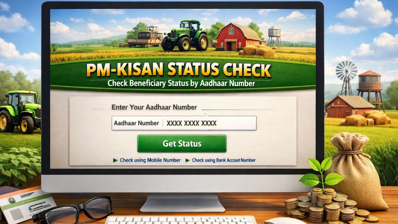 PM Kisan Status Aadhaar Number