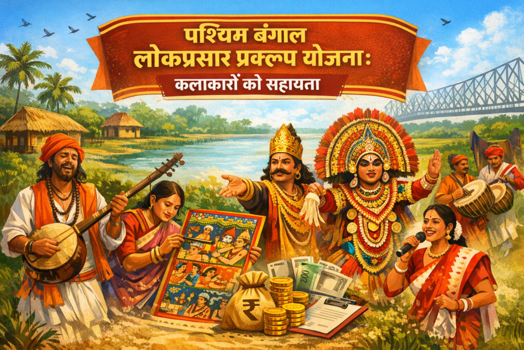 West Bengal Lokprasar Prakalpo Yojana कलाकारों को सहायता