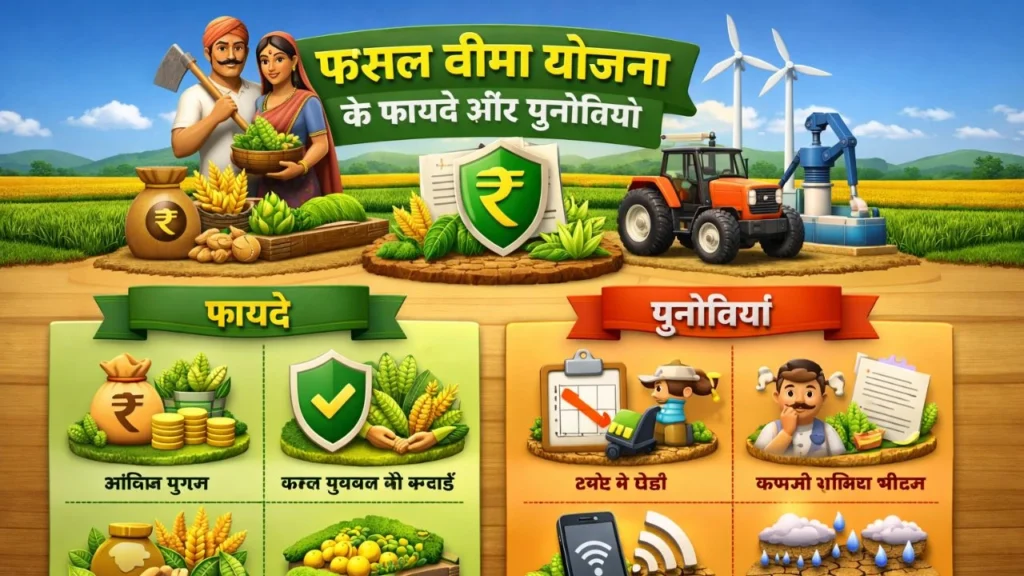 PM Fasal Bima Yojana के फायदे और चुनौतियाँ
